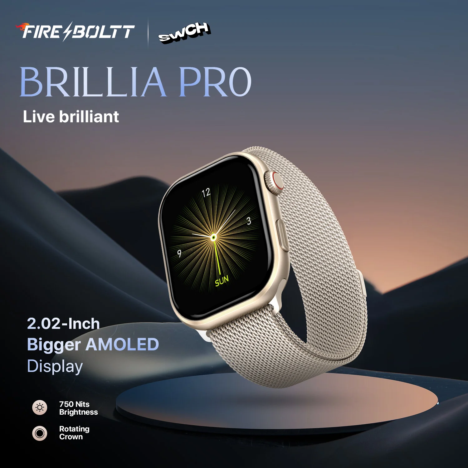 Brillia Pro - Gold Mesh - Image 3