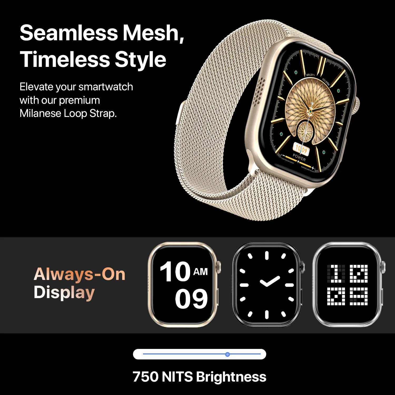Brillia Pro - Gold Mesh - Image 6