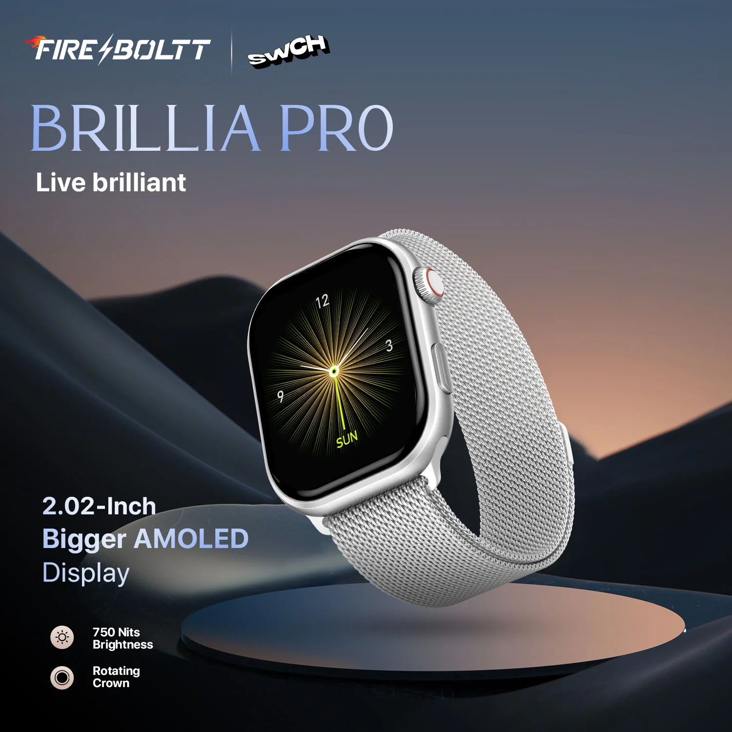 Brillia Pro - Silver Mesh - Image 3
