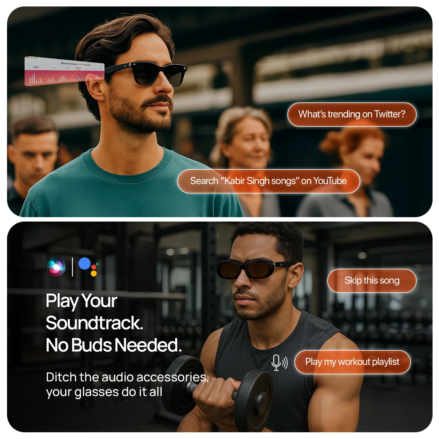 Fire-Lens Crux Smart Glasses | Wireless Bluetooth - Image 20