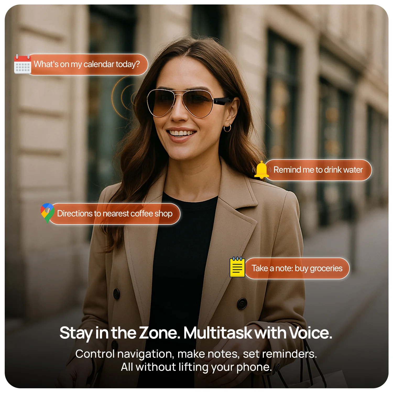 Fire-Lens Crux Smart Glasses | Wireless Bluetooth - Image 22