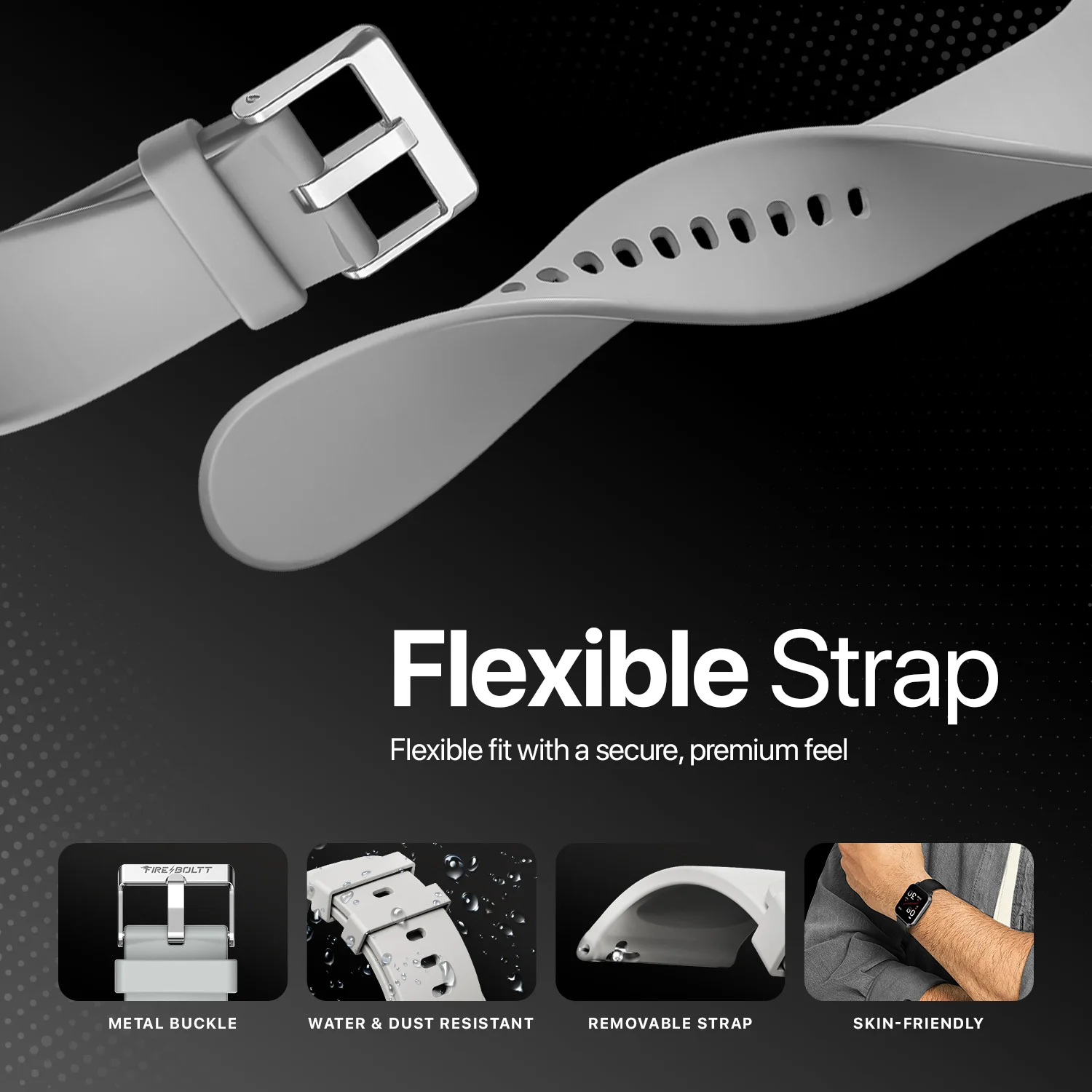 ActiveFlex Silicone Straps 22m - Image 8