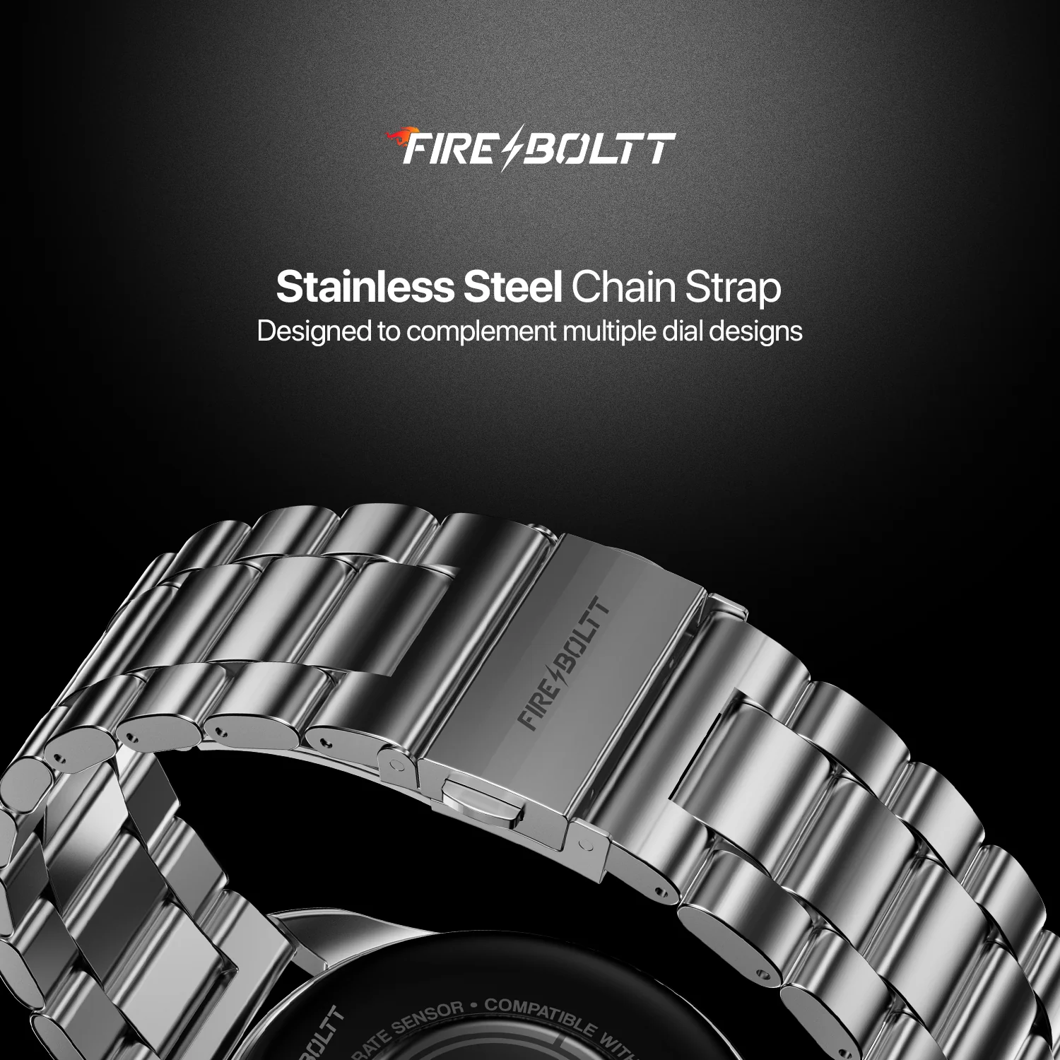 MetalEdge Stainless Steel Chain Straps 22mm - Image 11