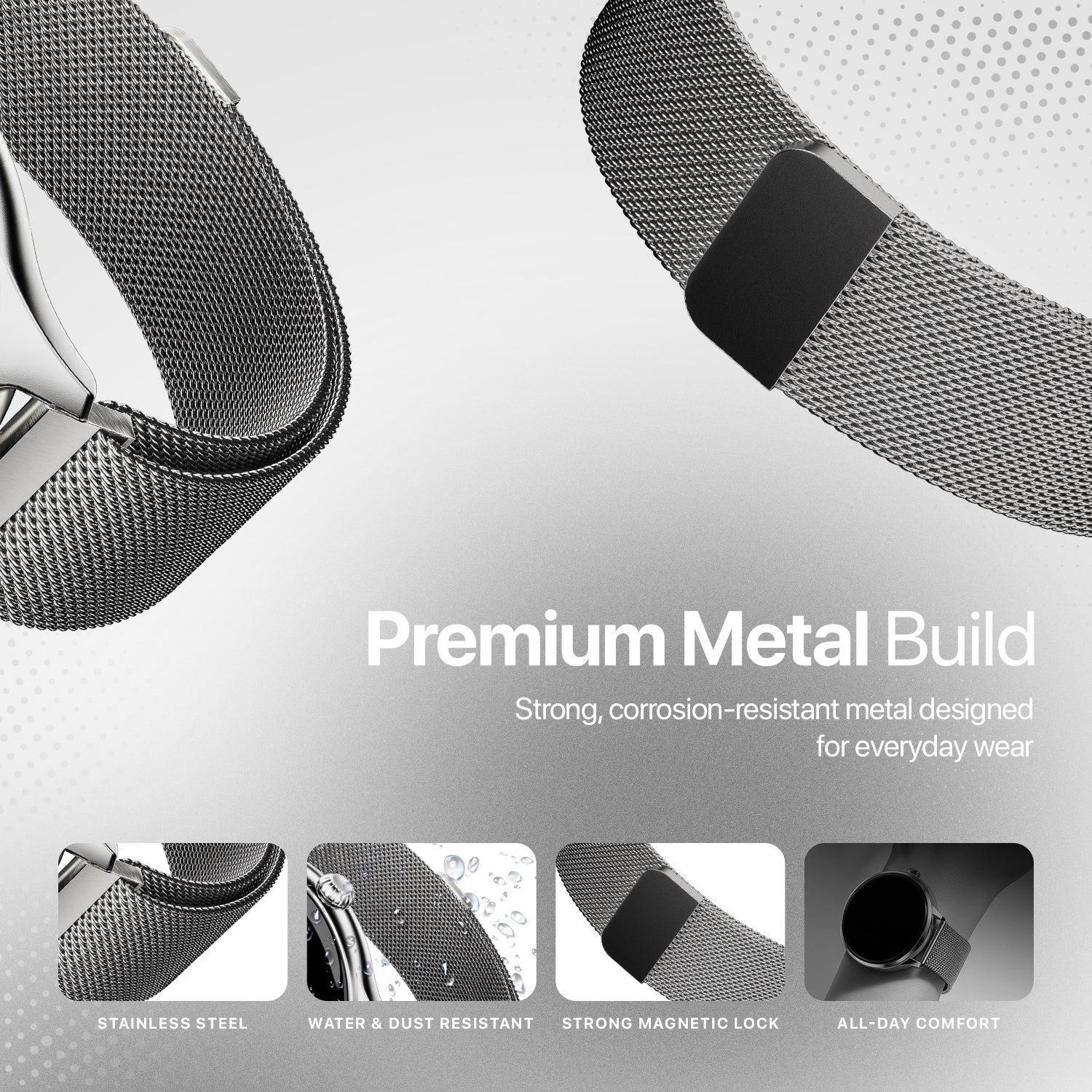 SteelWeave Stainless Steel Link Straps 22mm - Image 13
