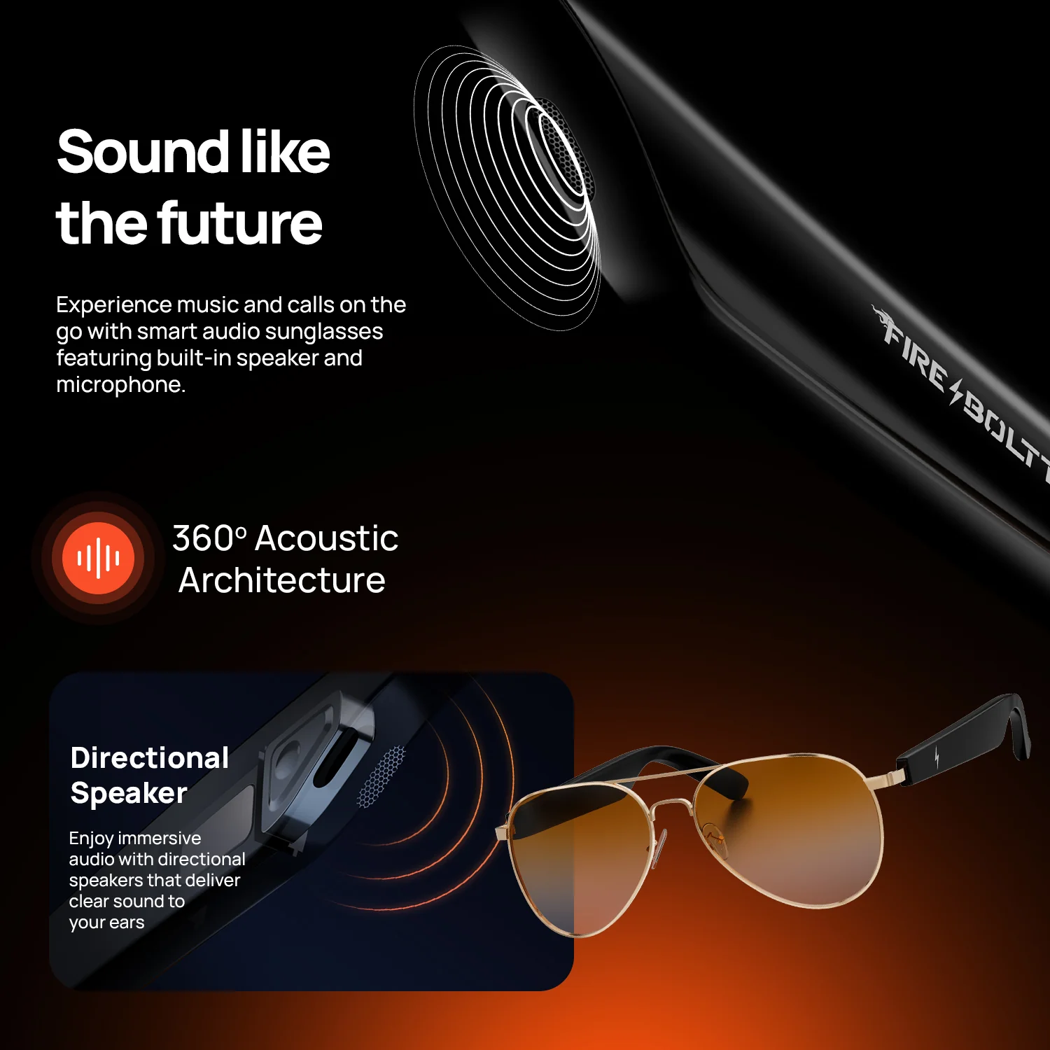 Fire-Lens Sway Smart Glasses | Wireless Bluetooth - Image 11