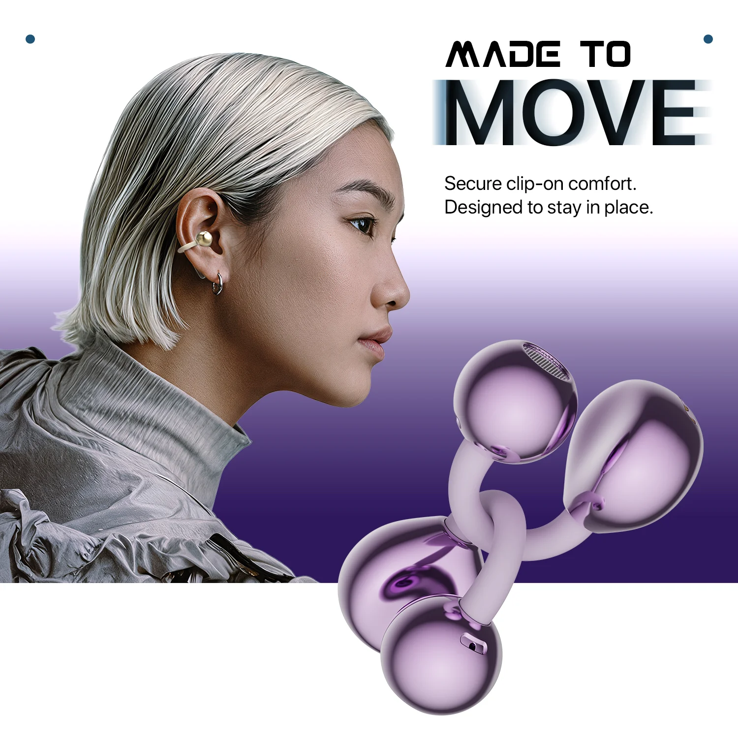 FirePods Aero Clip- Lilac Bloom - Image 11