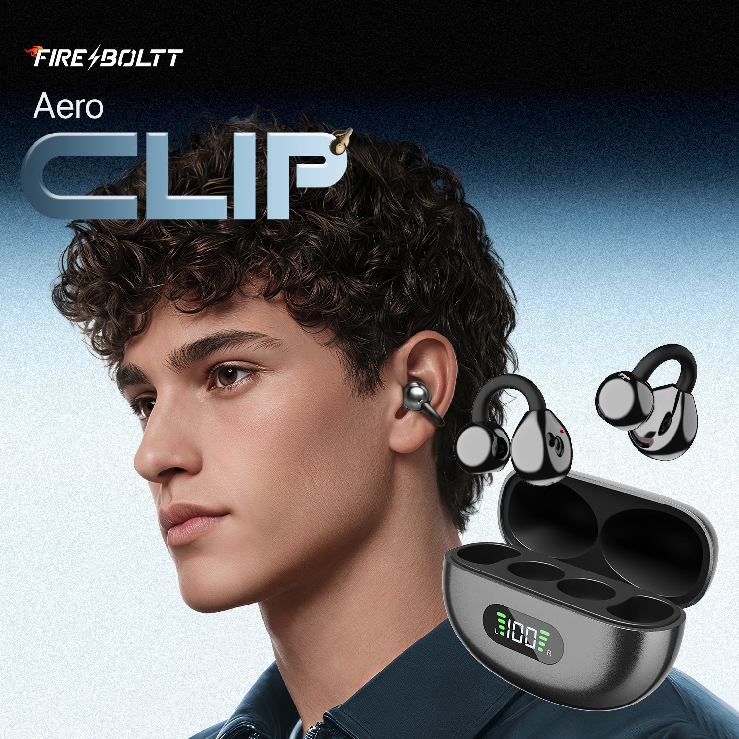 FirePods Aero Clip- Midnight Black - Image 2
