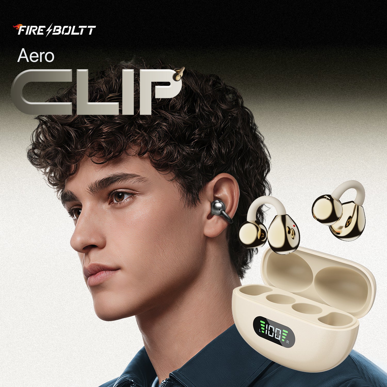 FirePods Aero Clip- Sandstone Beige - Image 2