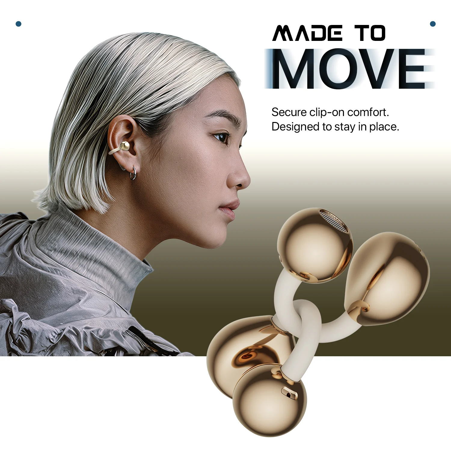 FirePods Aero Clip- Sandstone Beige - Image 9