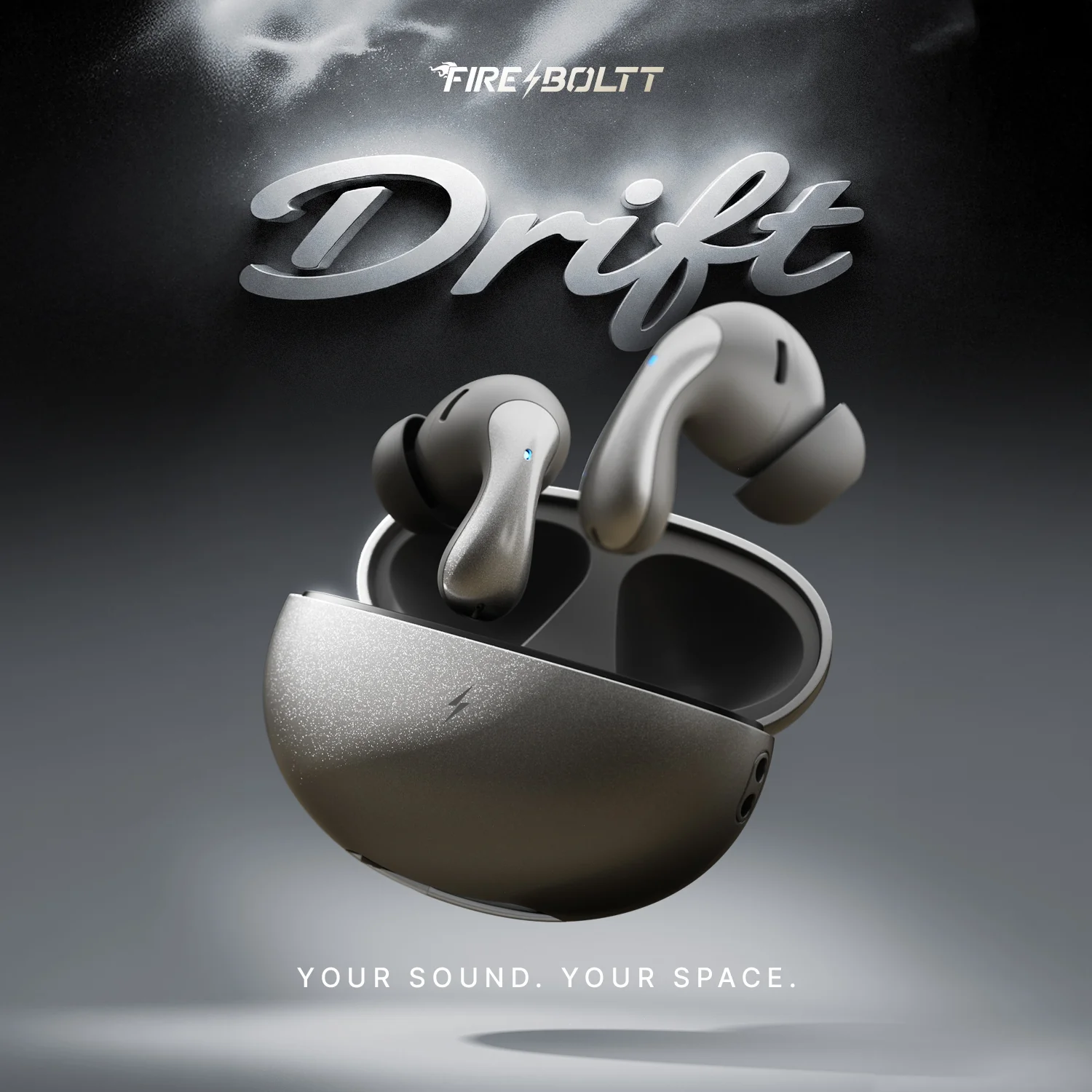 FirePods Aero Drift TWS - Dark Grey - Image 2