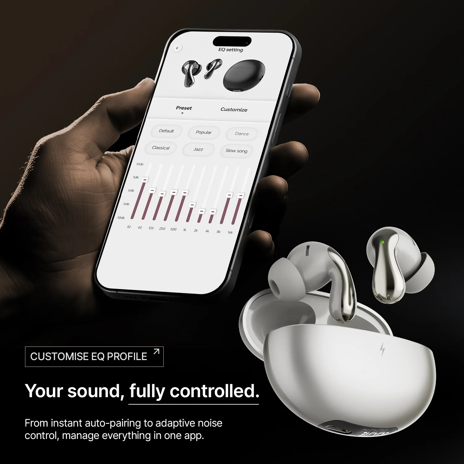 FirePods Aero Drift TWS - Dark Grey - Image 5