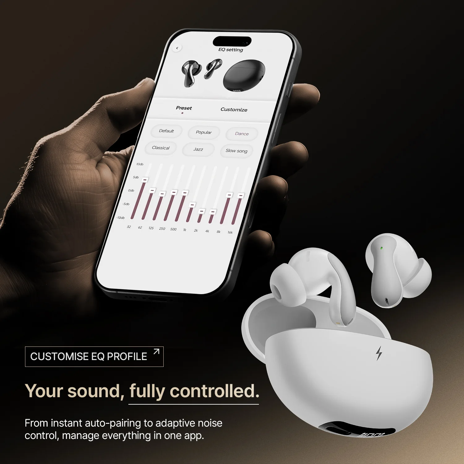FirePods Aero Drift TWS - Opal White - Image 5