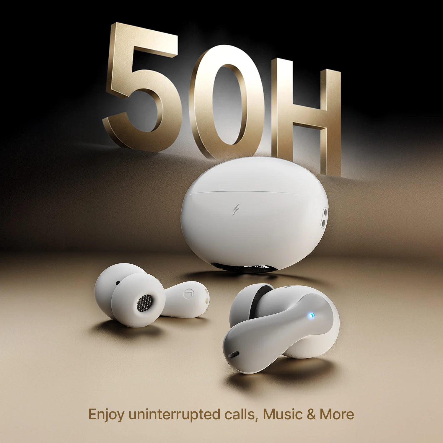 FirePods Aero Drift TWS - Opal White - Image 9