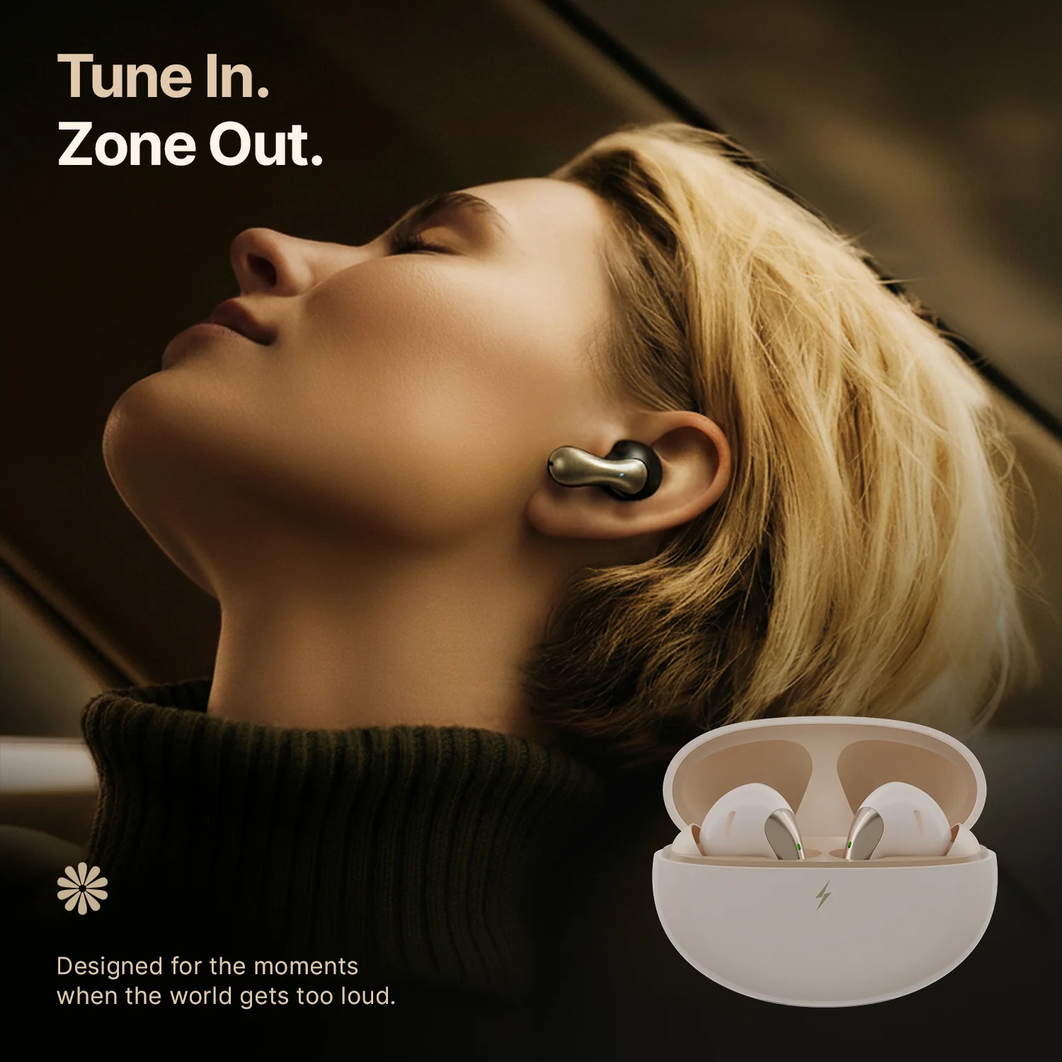 FirePods Aero Drift TWS - Sandstone Beige - Image 10