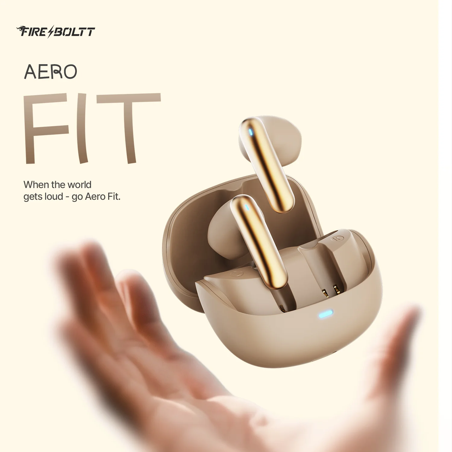 FirePods Aero Fit- Silk Gold - Image 2
