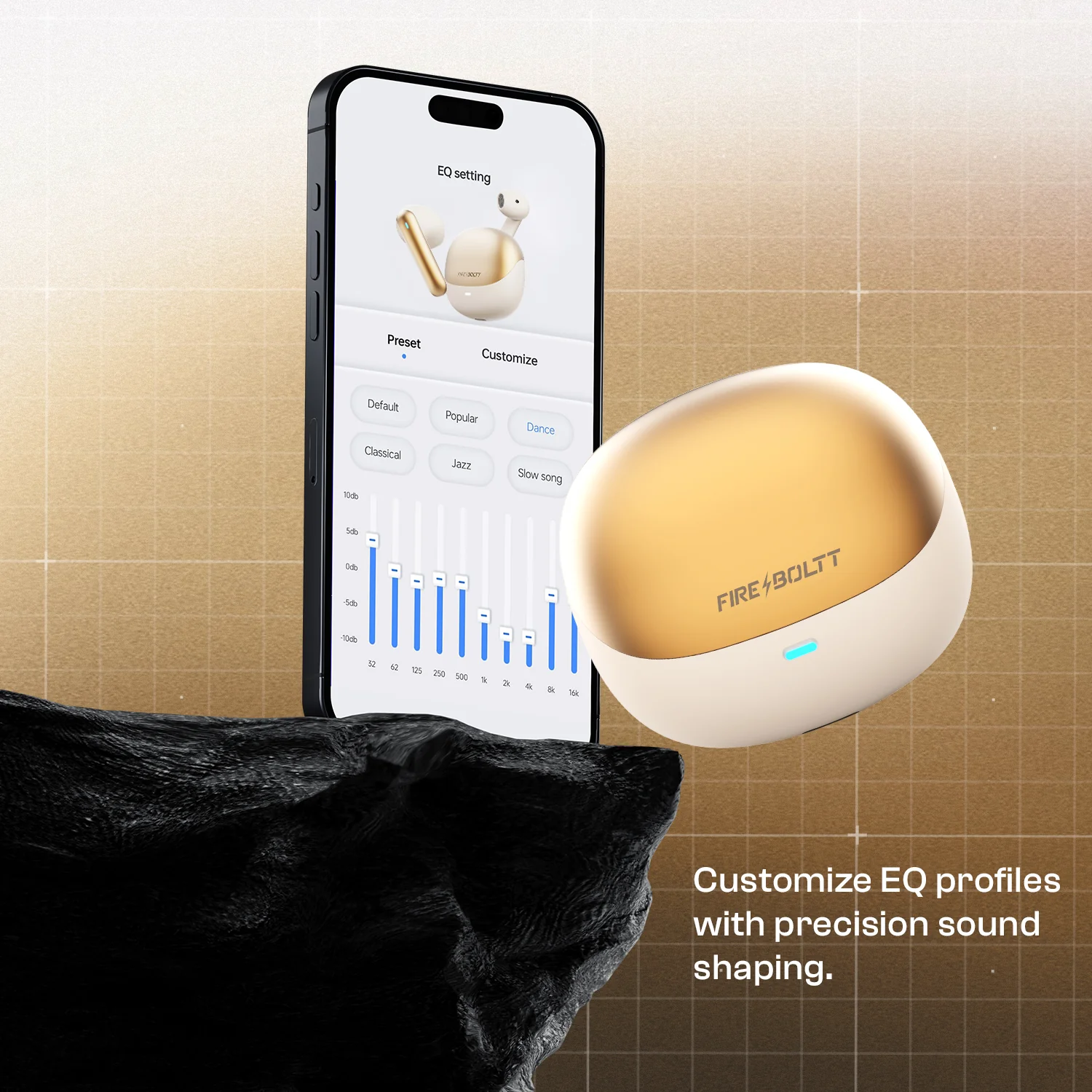FirePods Aero Fit- Silk Gold - Image 5
