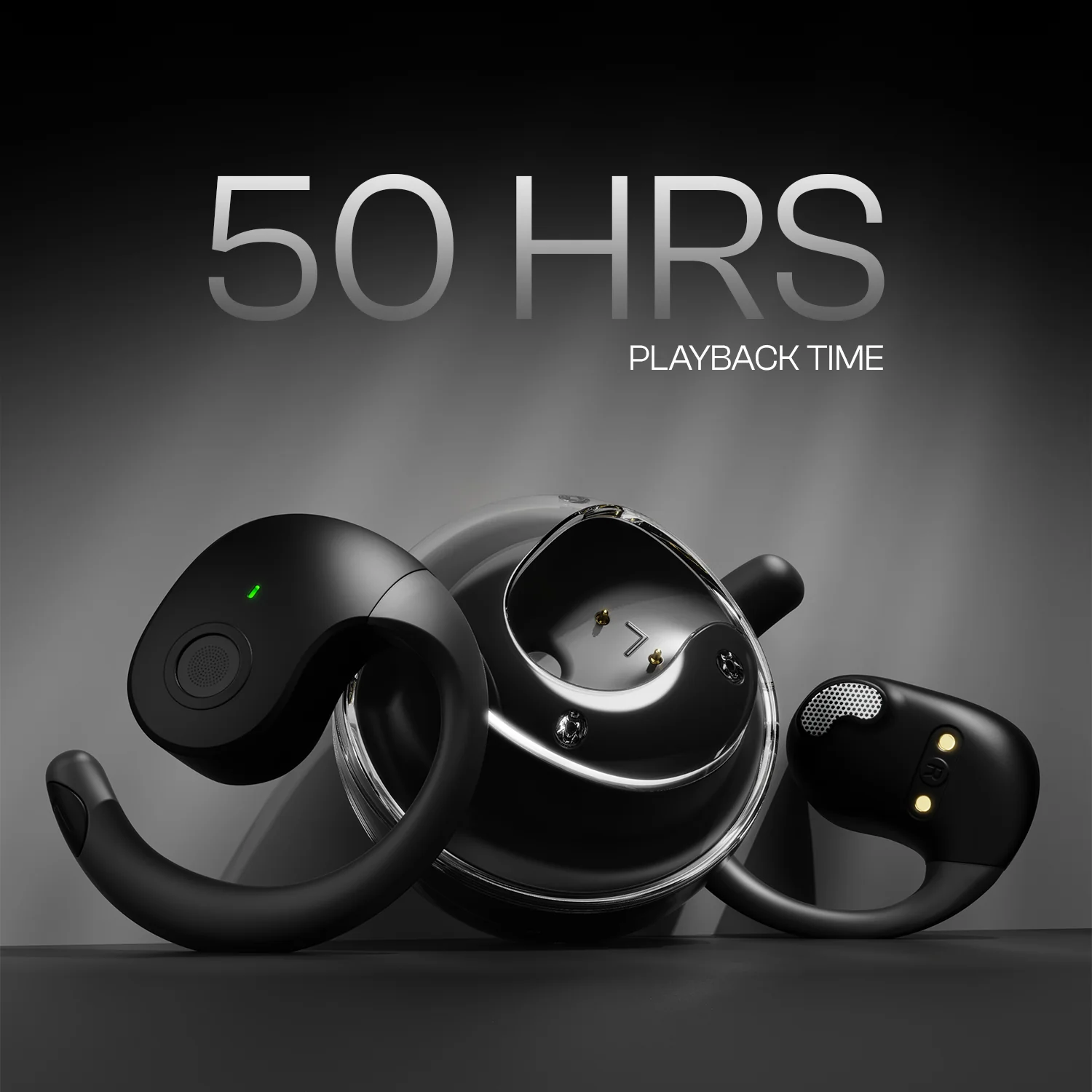 FirePods Aero Glide - Midnight Black - Image 7