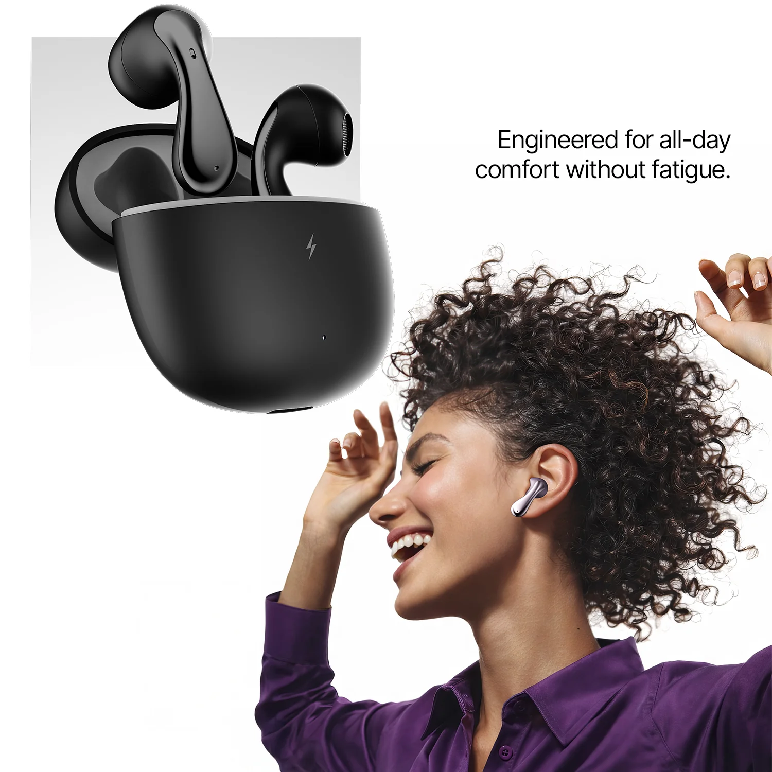 FirePods Aero Lite - Midnight Black - Image 5
