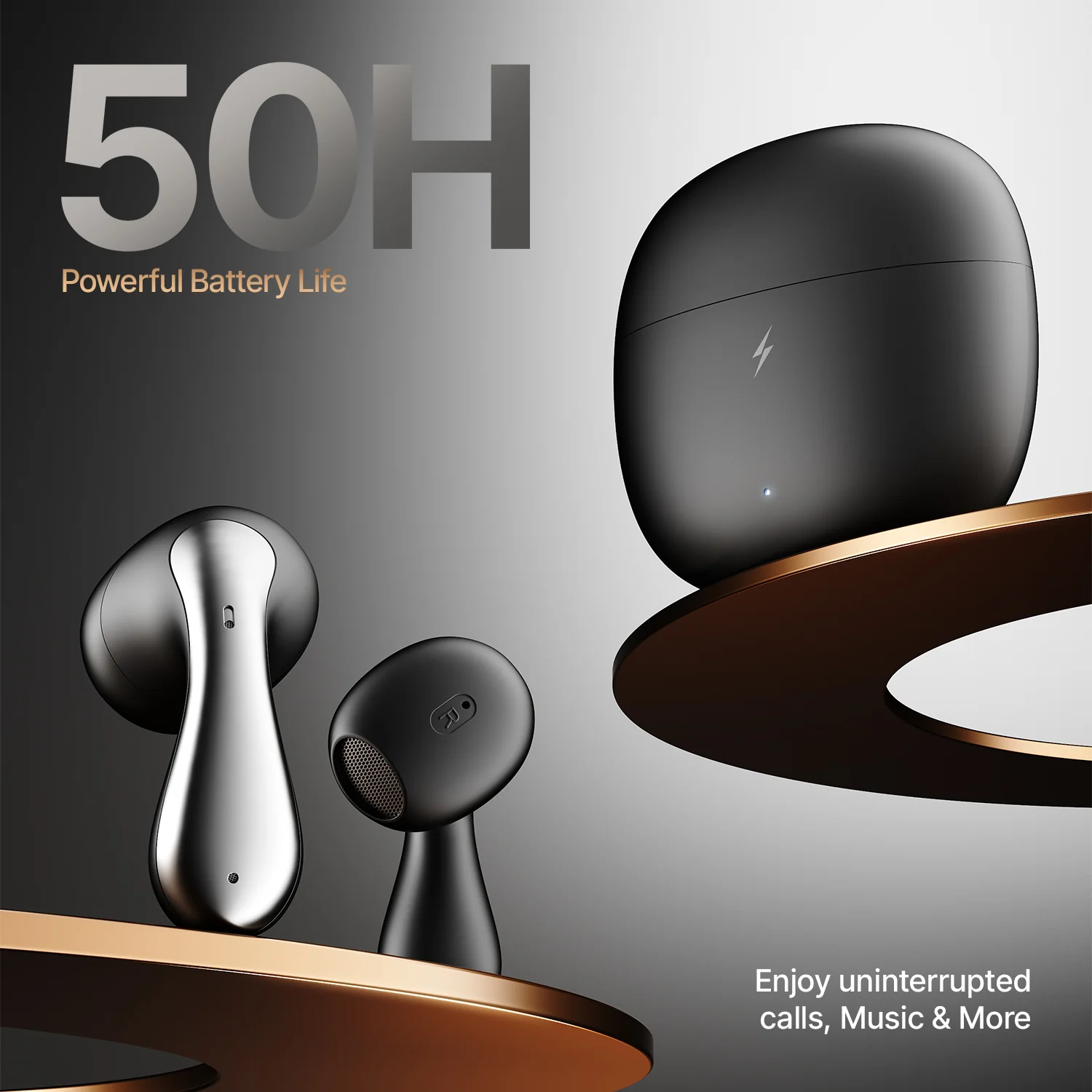 FirePods Aero Lite - Midnight Black - Image 9