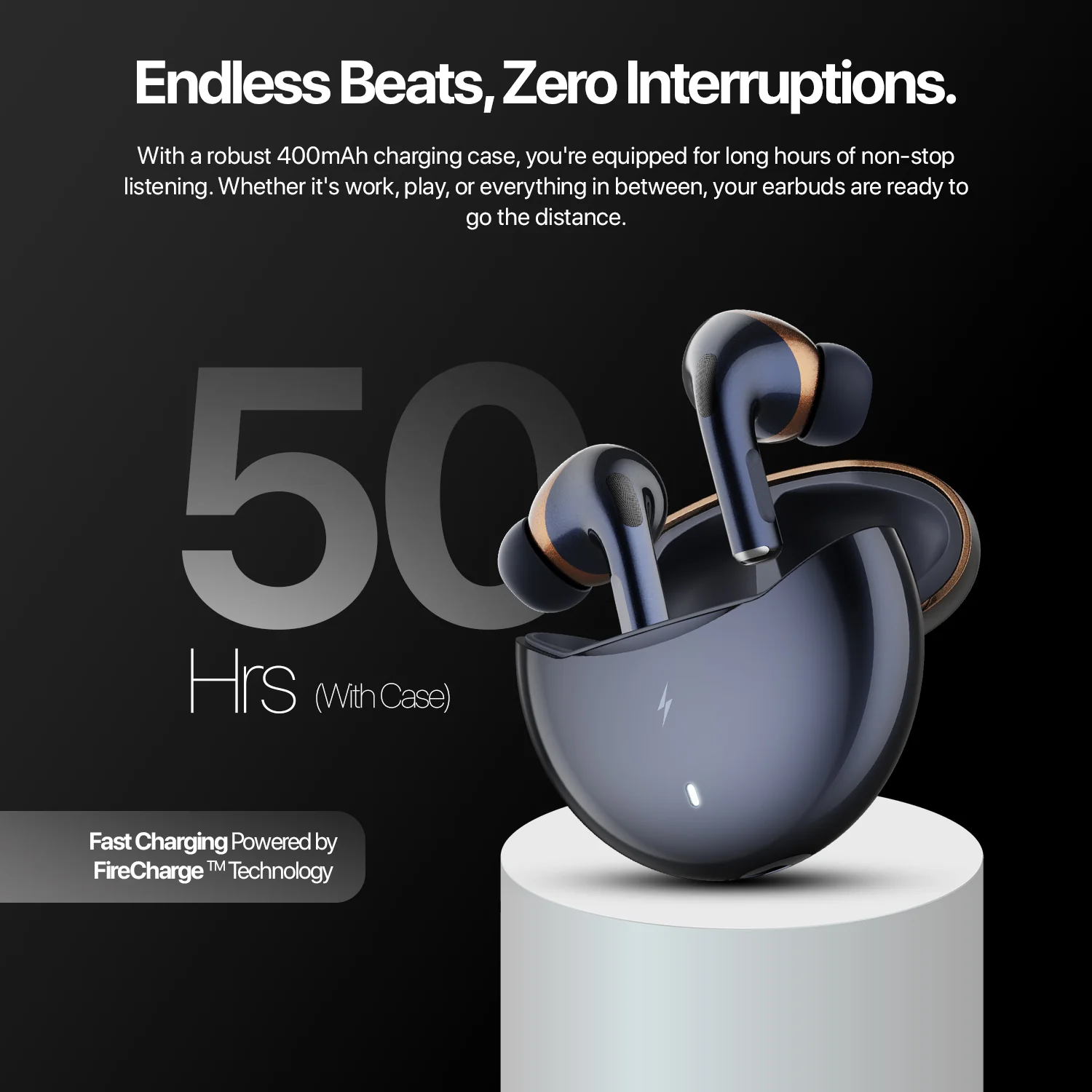 FirePods Aero Pro TWS - Blue - Image 11