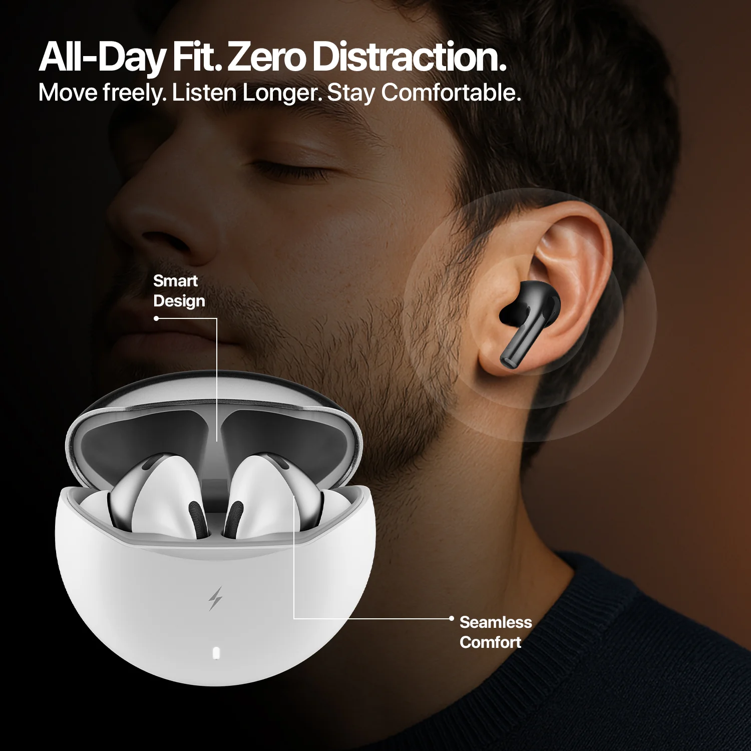 FirePods Aero Pro TWS - Pearl - Image 9