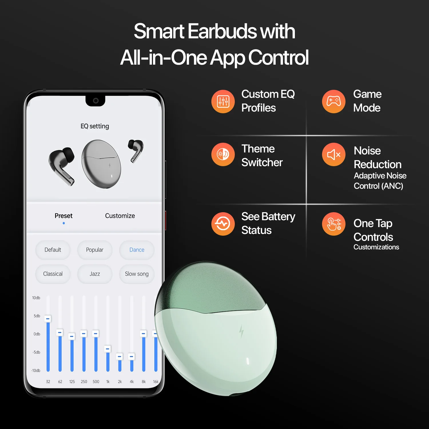 FirePods Aero Pro TWS - Sage - Image 7