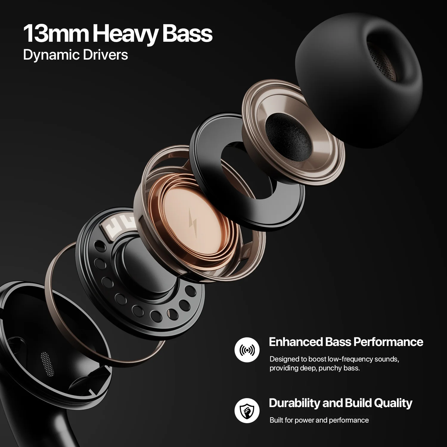 FirePods Aero Pro TWS - Walnut - Image 4