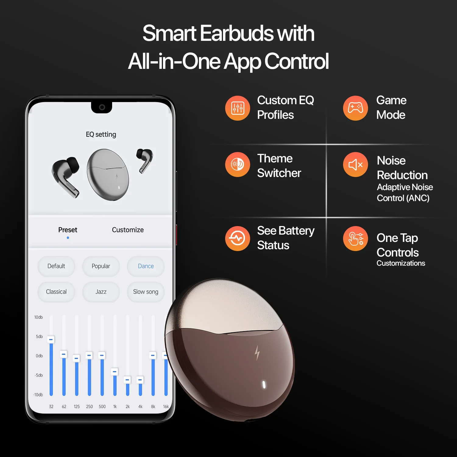 FirePods Aero Pro TWS - Walnut - Image 7