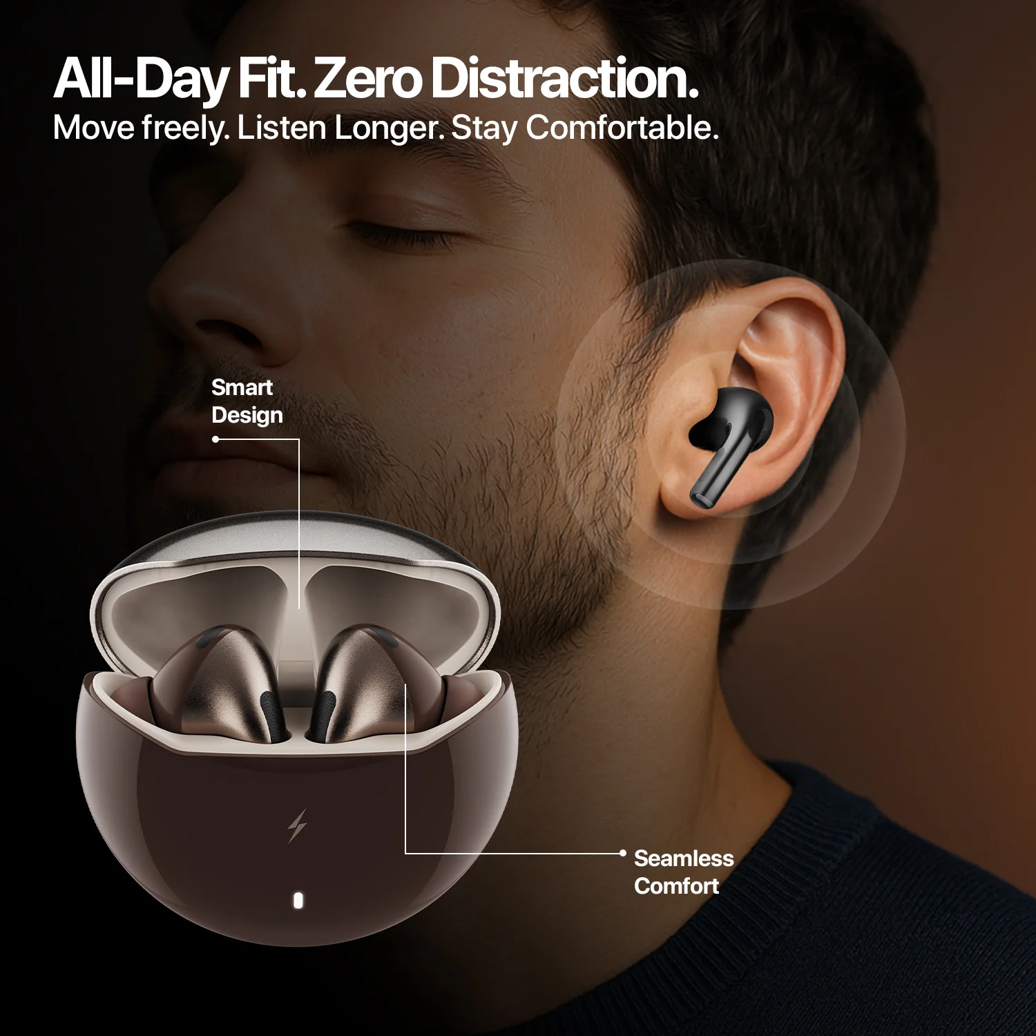 FirePods Aero Pro TWS - Walnut - Image 9