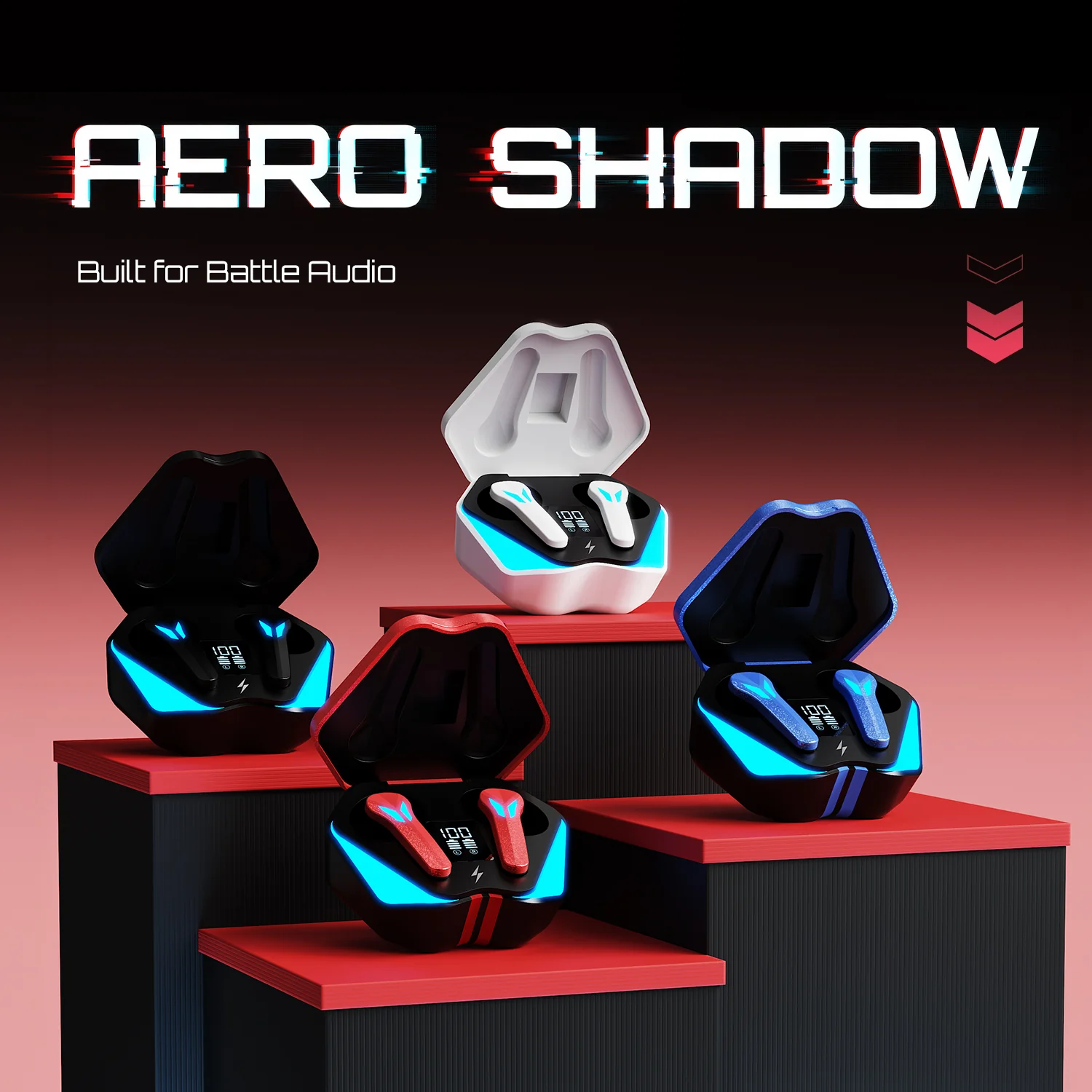 FirePods Aero Shadow- Flame Red - Image 13