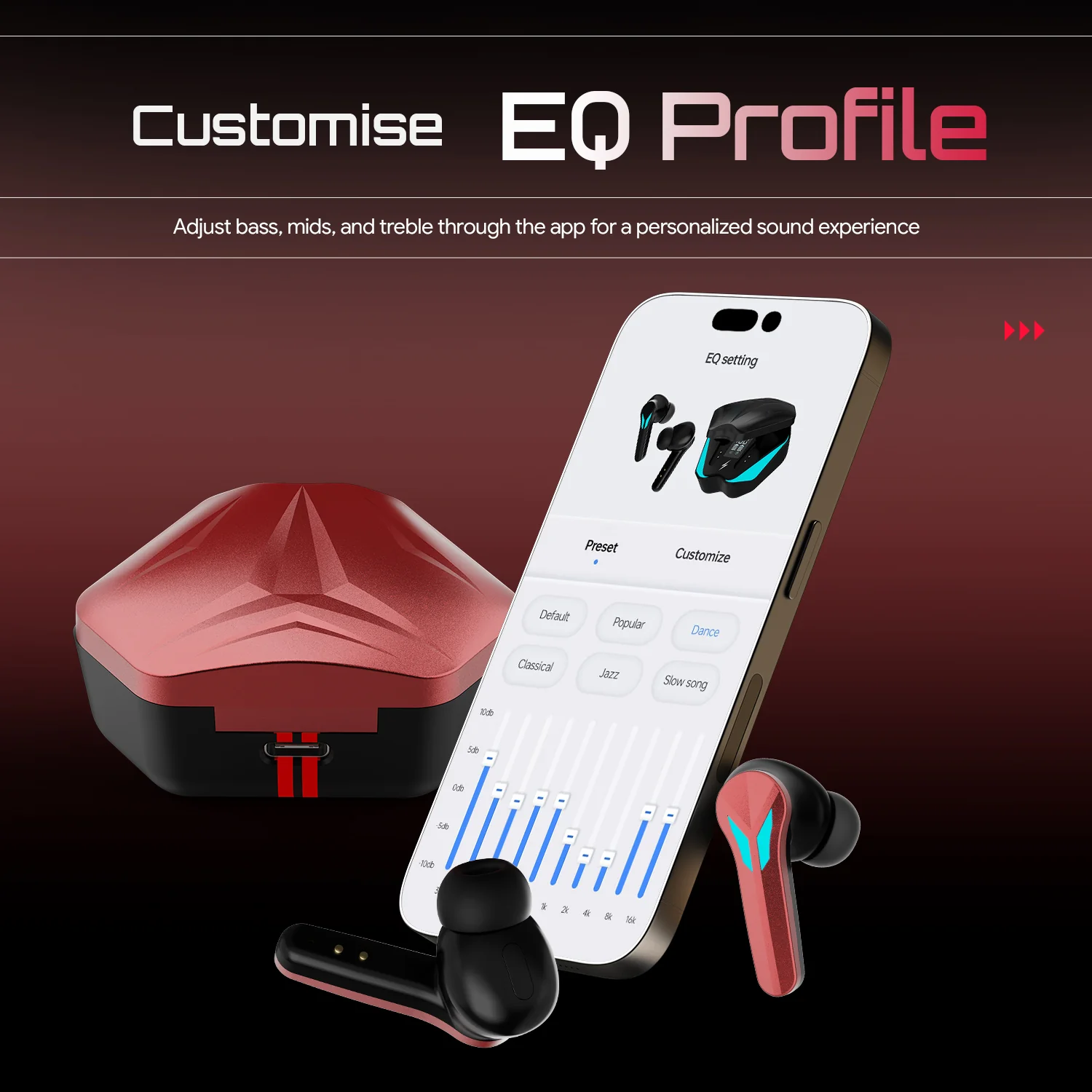 FirePods Aero Shadow- Flame Red - Image 4