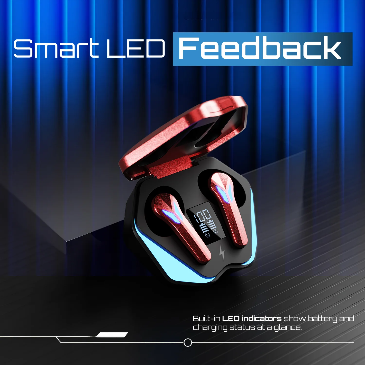 FirePods Aero Shadow- Flame Red - Image 5