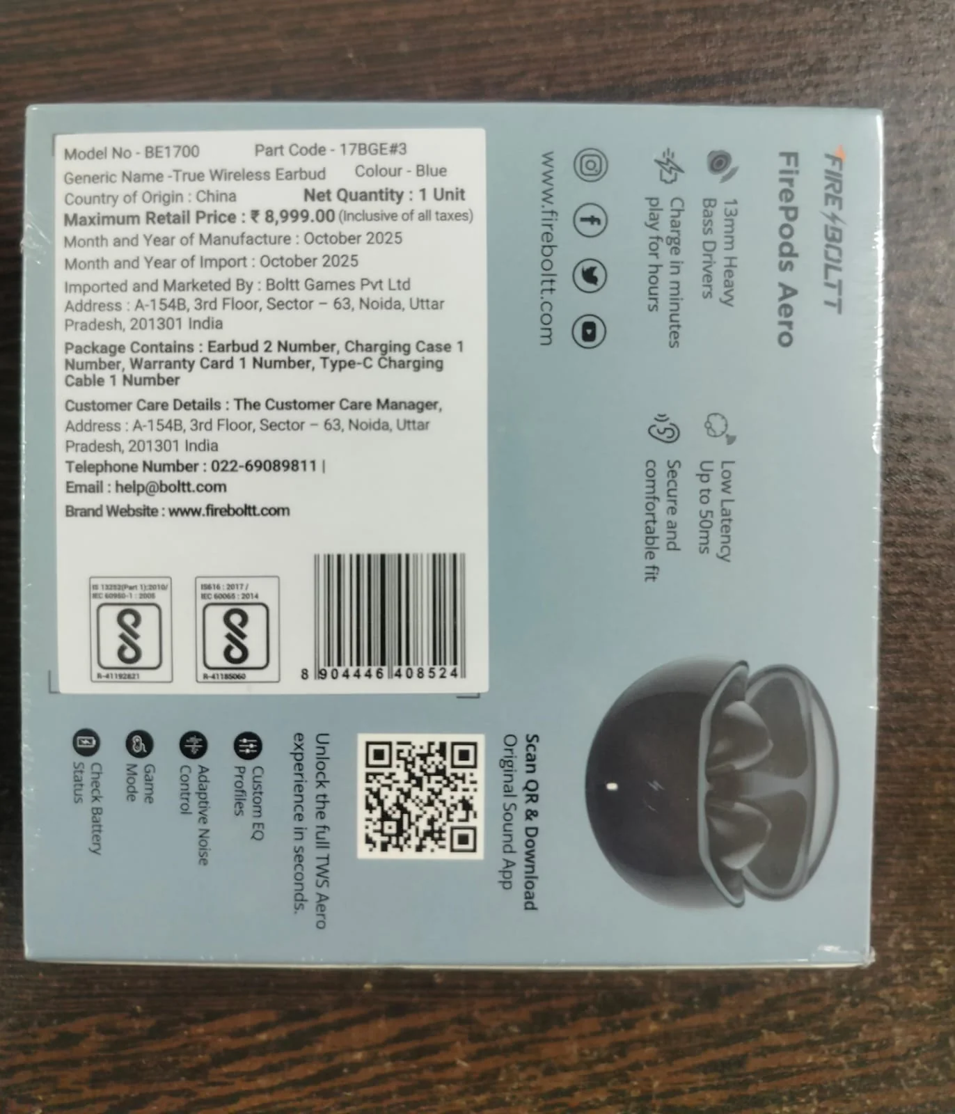 FirePods Aero TWS - Blue - Image 20