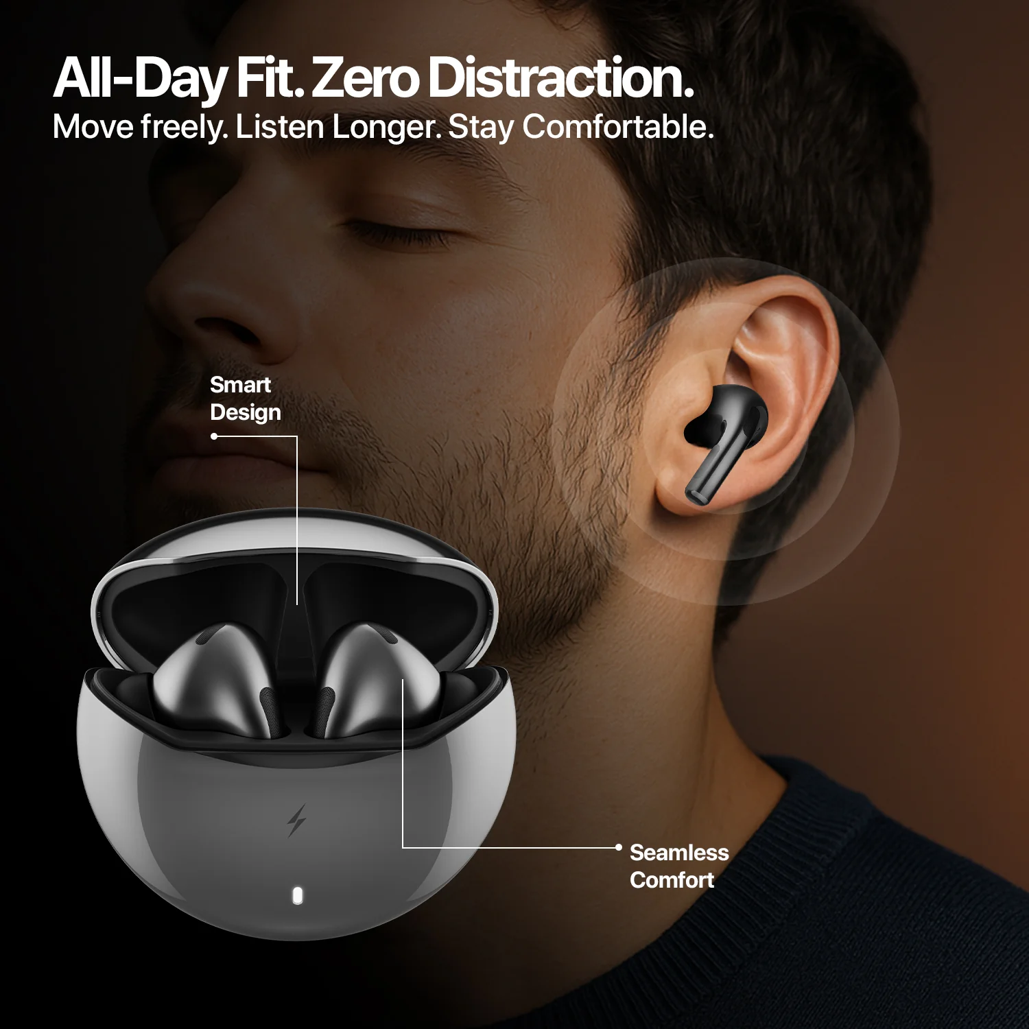 FirePods Aero TWS - Dark Grey - Image 9