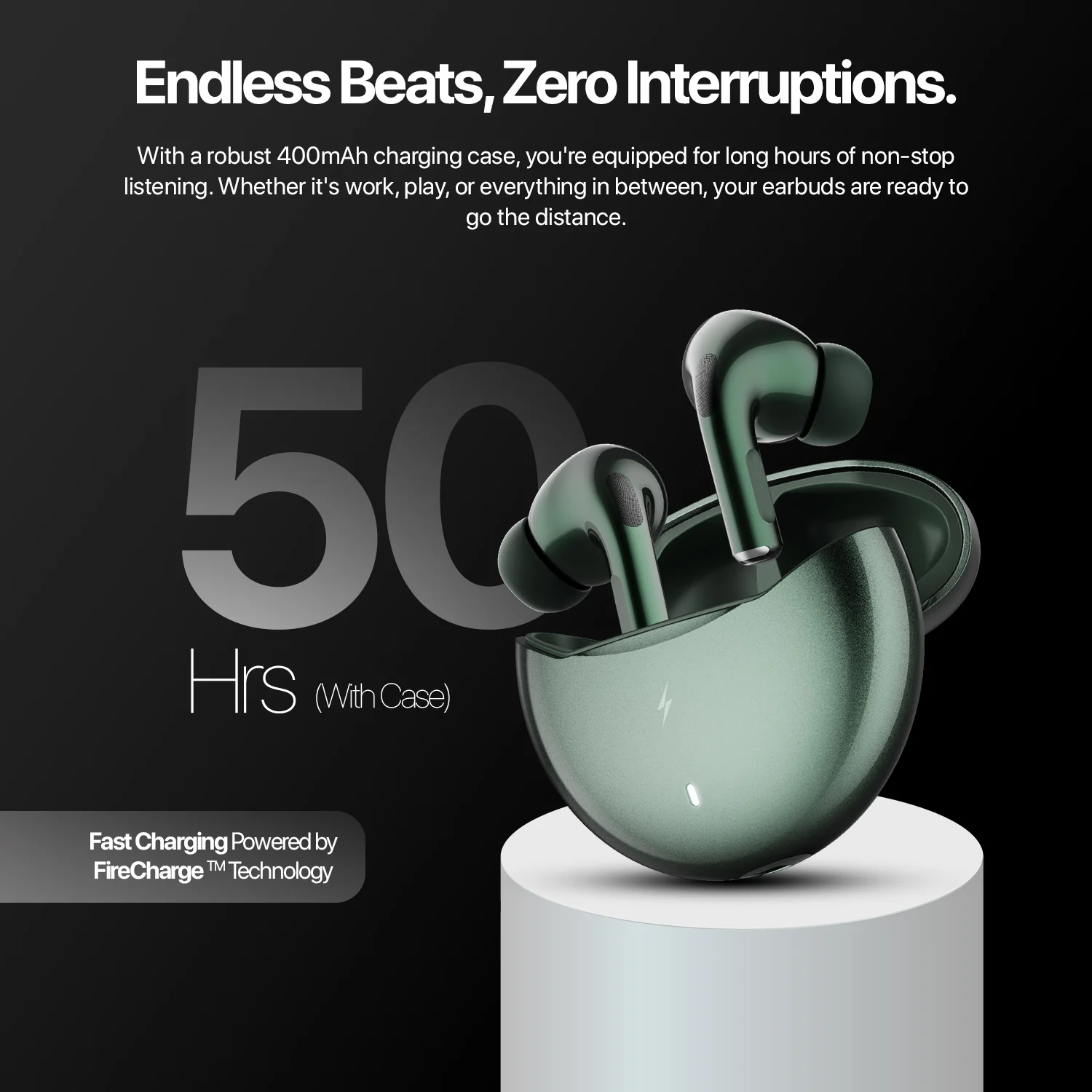 FirePods Aero Ultra TWS - Green - Image 10