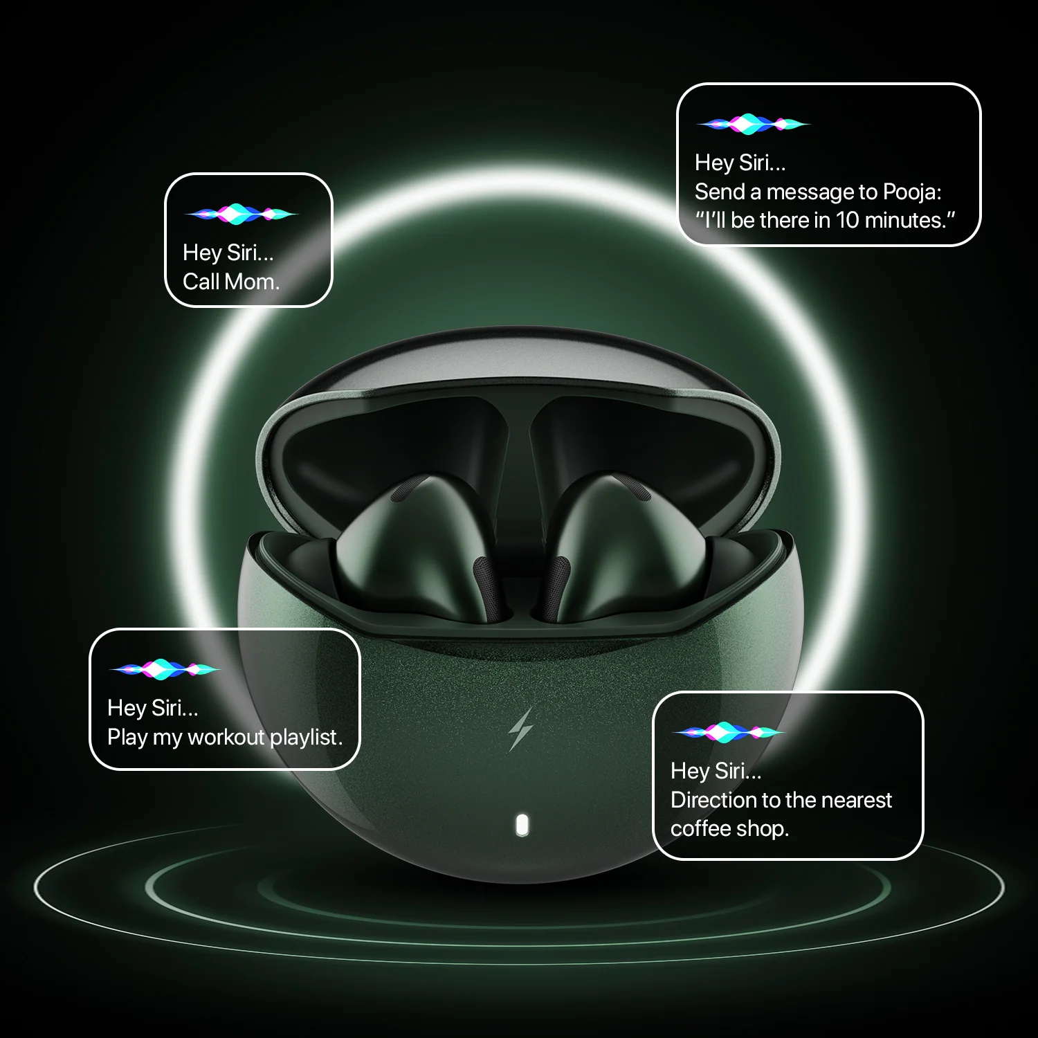FirePods Aero Ultra TWS - Green - Image 14