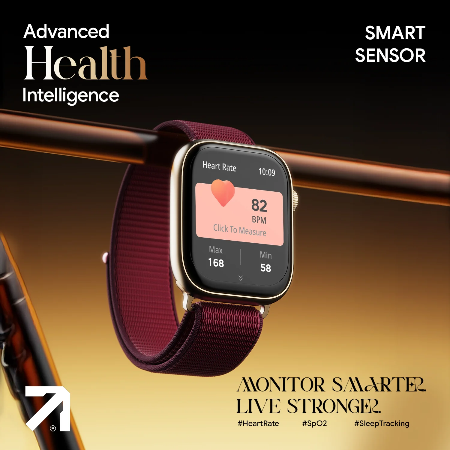 Ninja Ring Amoled - Burgundy Noir - Image 8