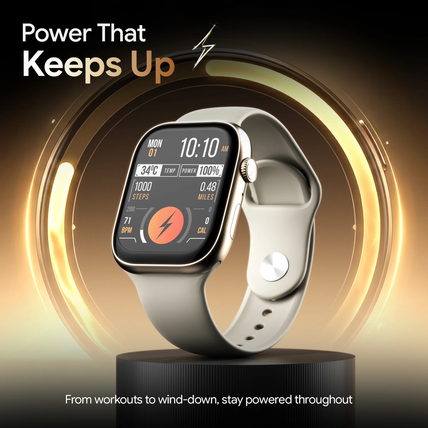 Ninja Ring Amoled - Champagne Gold - Image 7