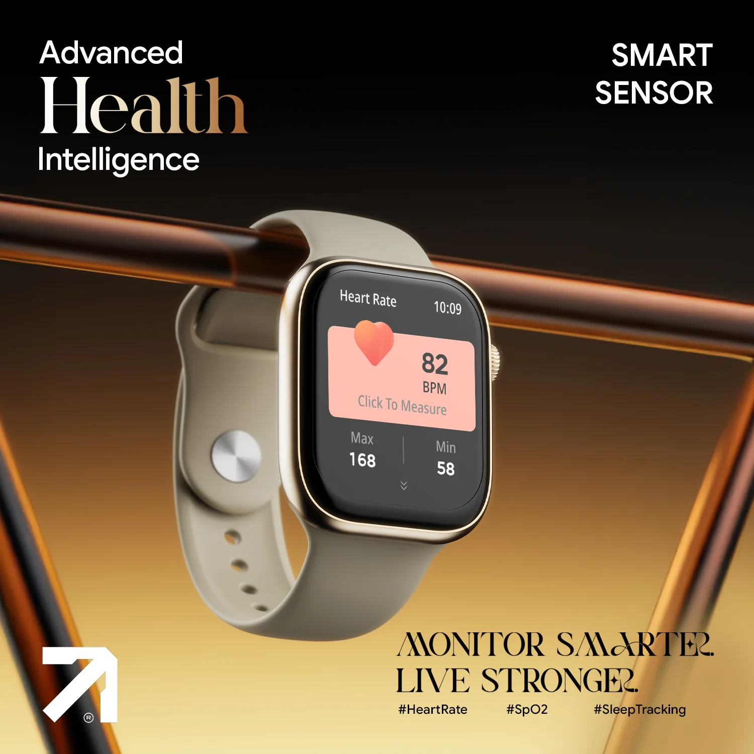 Ninja Ring Amoled - Champagne Gold - Image 8