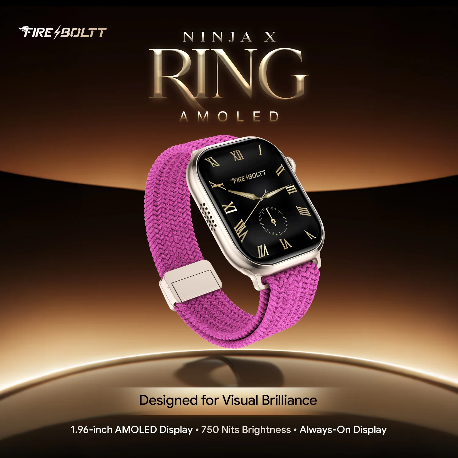 Ninja Ring Amoled - Hot Pink - Image 2
