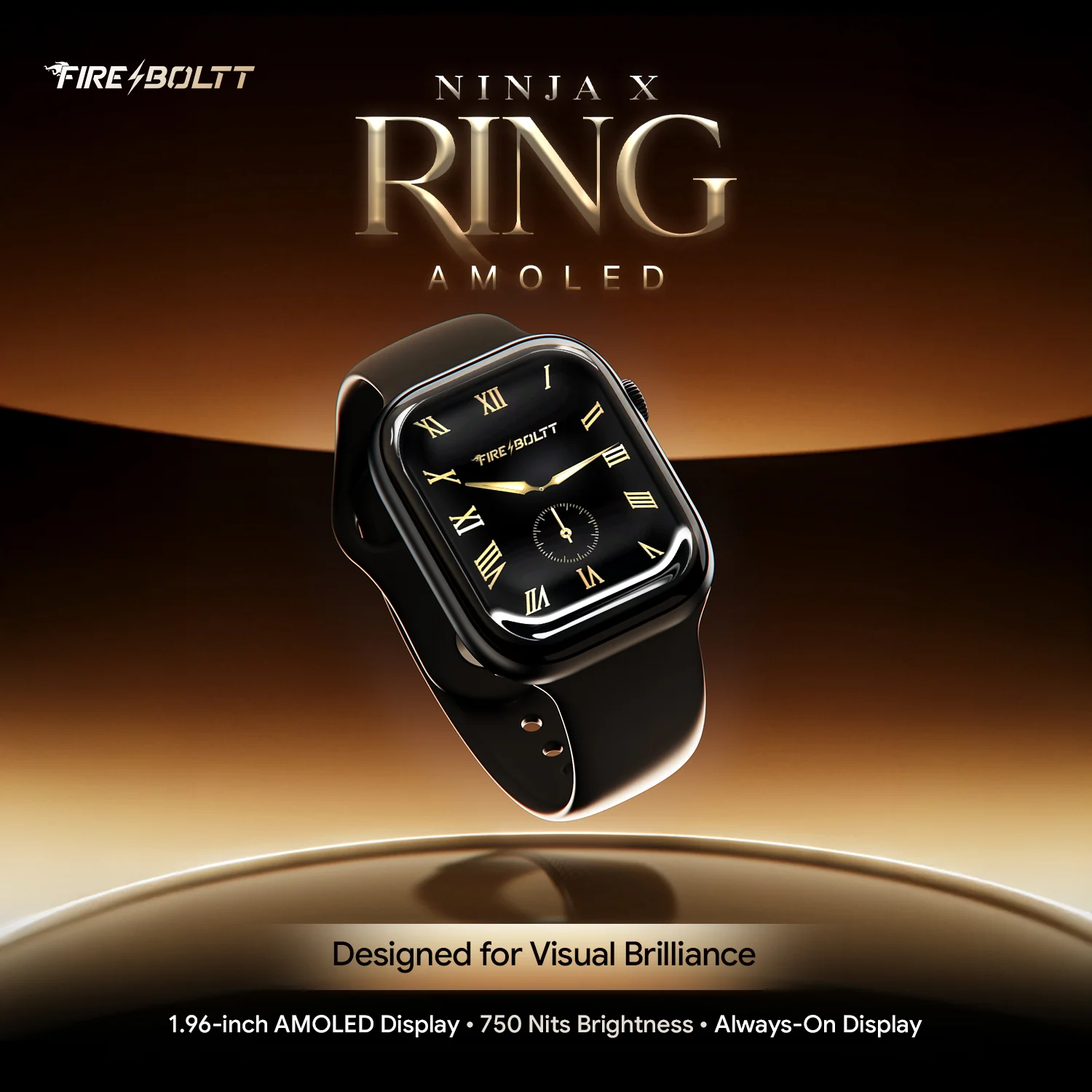 Ninja Ring Amoled - Midnight Black - Image 3