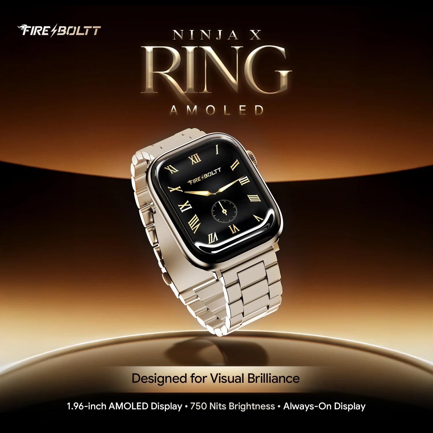 Ninja Ring Amoled - Titanium Gold - Image 2