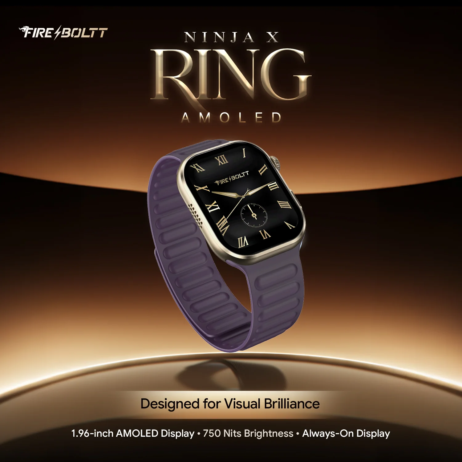 Ninja Ring Amoled - Wine - Image 2