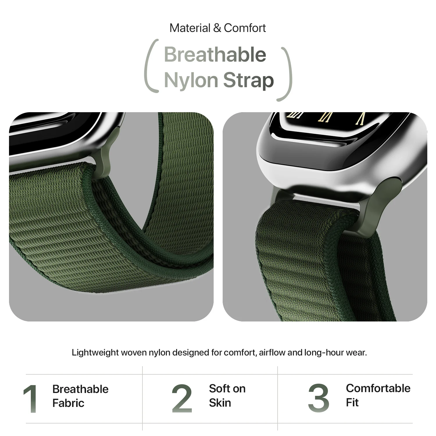 Ninja X Ring - Green Nylon - Image 14