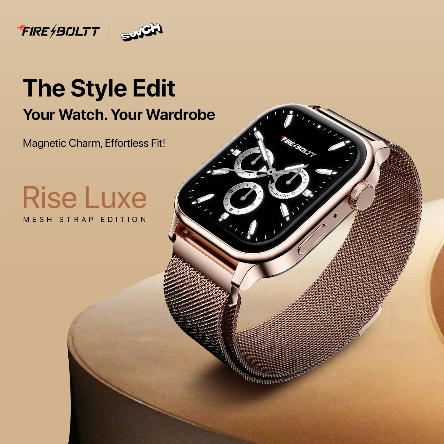 Rise Luxe Mesh - Rose Gold Millanese - Image 3
