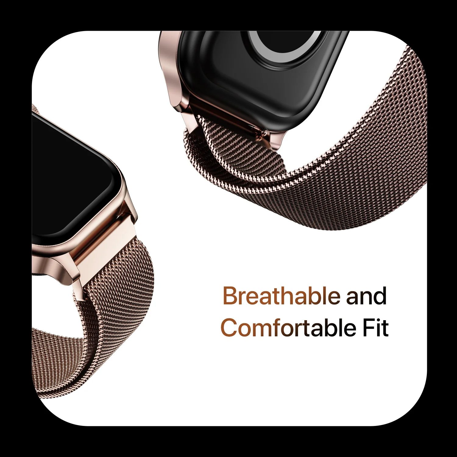 Rise Luxe Mesh - Rose Gold Millanese - Image 5