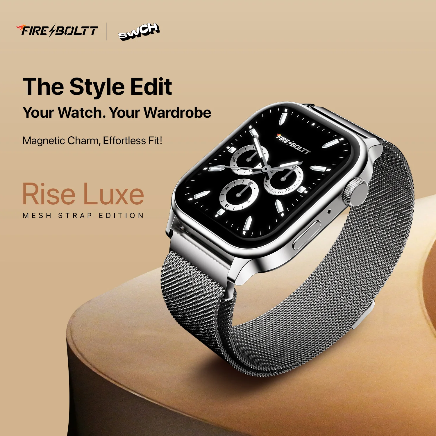 Rise Luxe Mesh - Silver Millanese - Image 3